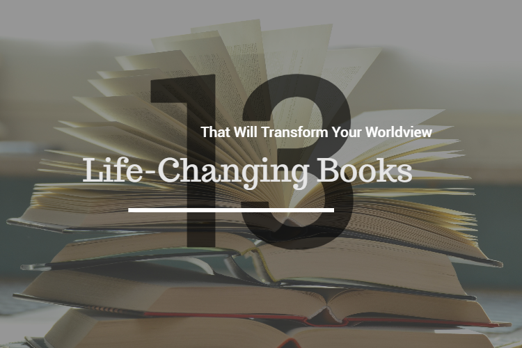 13 life changing books