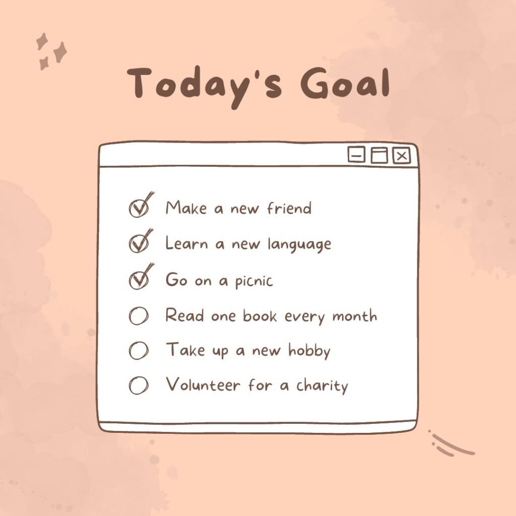 How to Achieve Your Goals in 5 Actionable Steps 3 todays goals example