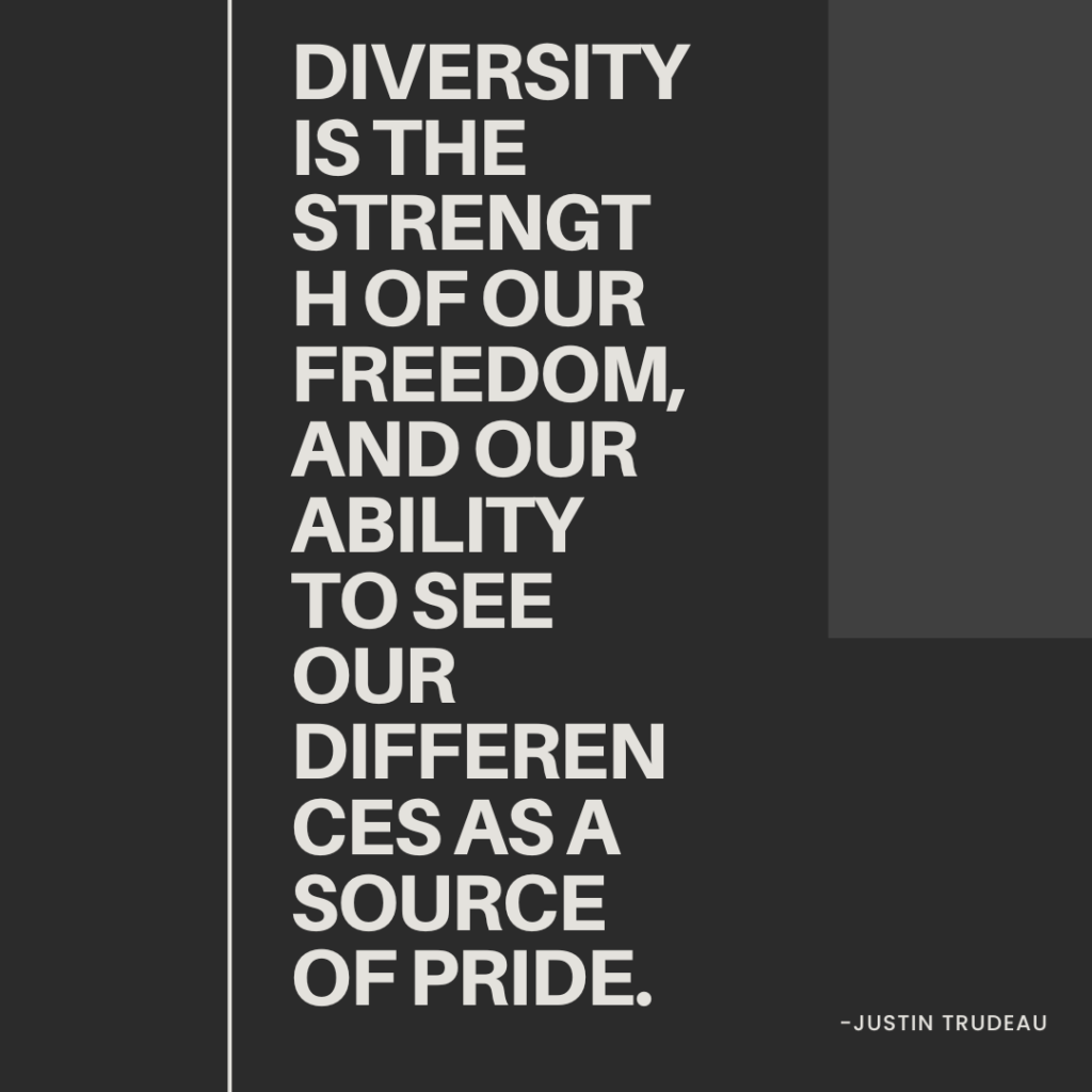 Best Independence Day Quotes, Captions, and Wishes to Share 12 “Diversity is the strength of our freedom, and our ability to see our differences as a source of pride.” -Justin Trudeau