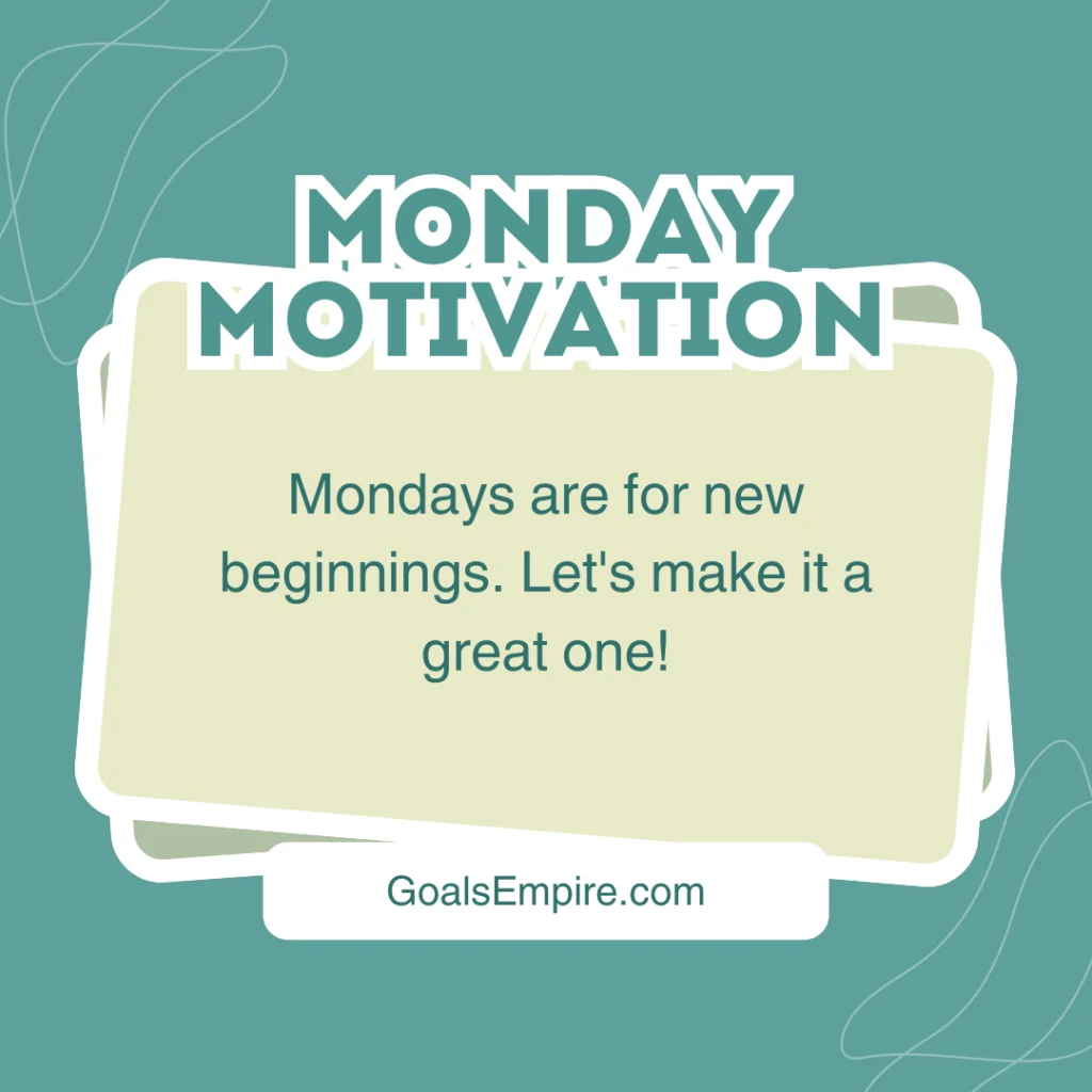 Monday motivation quotes