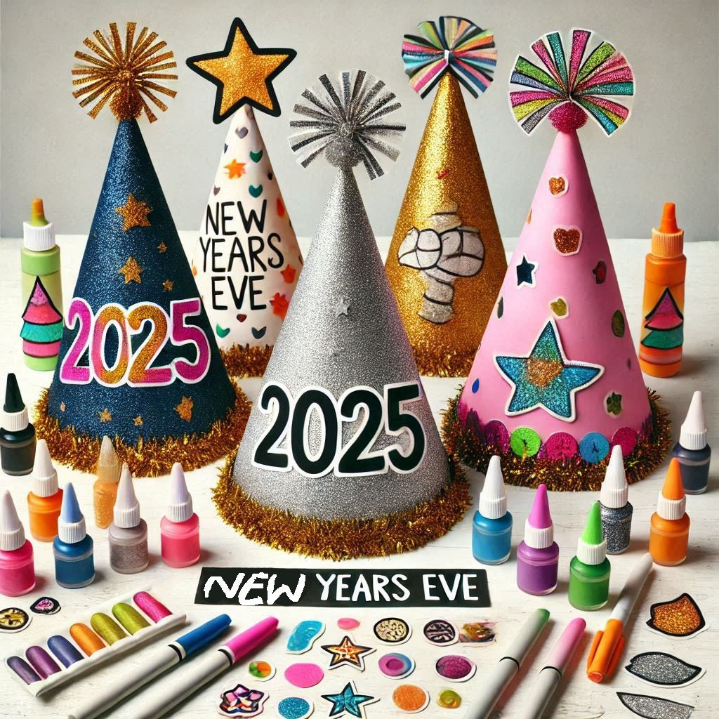 New year party hats